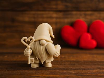 Key - Heart - Gnome of Hidden Paths