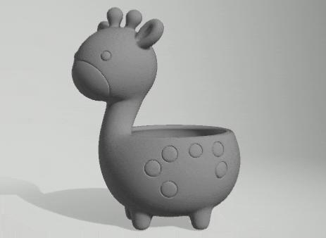 Multipurpose Cute Giraffe Desk Organizer