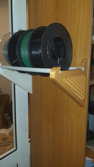 Remixed Wall mounted filament Rack