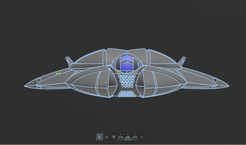 American Mecha Baleena IIC Submersible Battlearmor Carrier