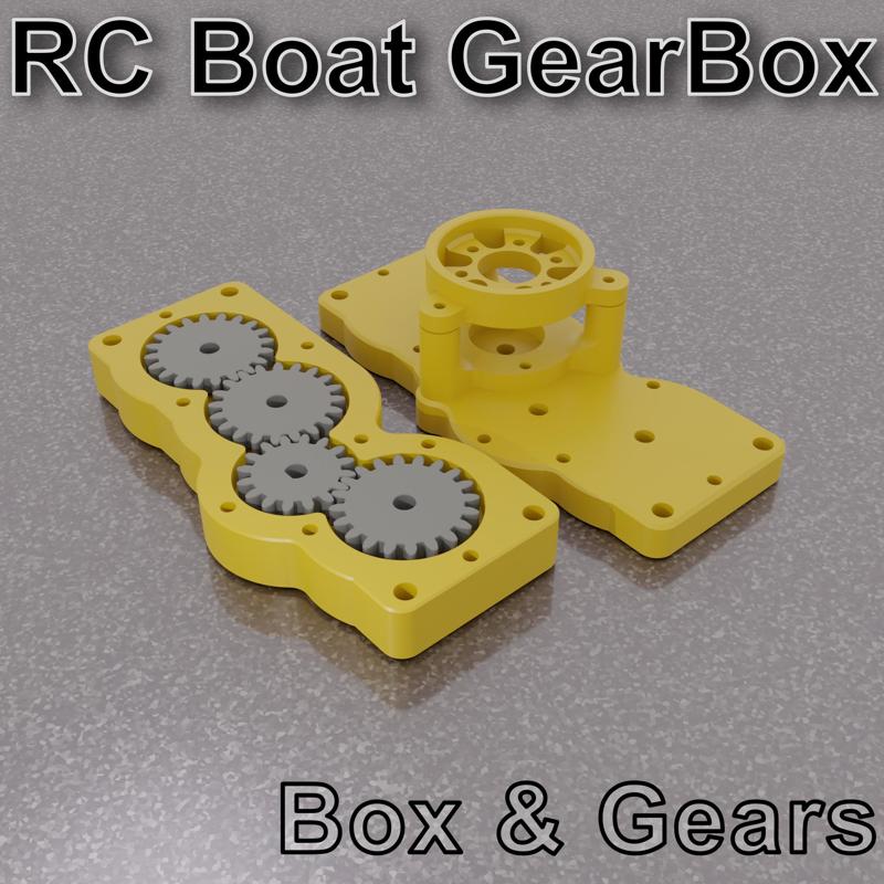 RC Boat GearBox