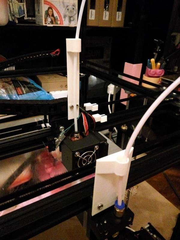 Bowden guide Tronxy X5S