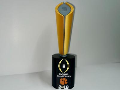2016 Clemson National Championship Trophy