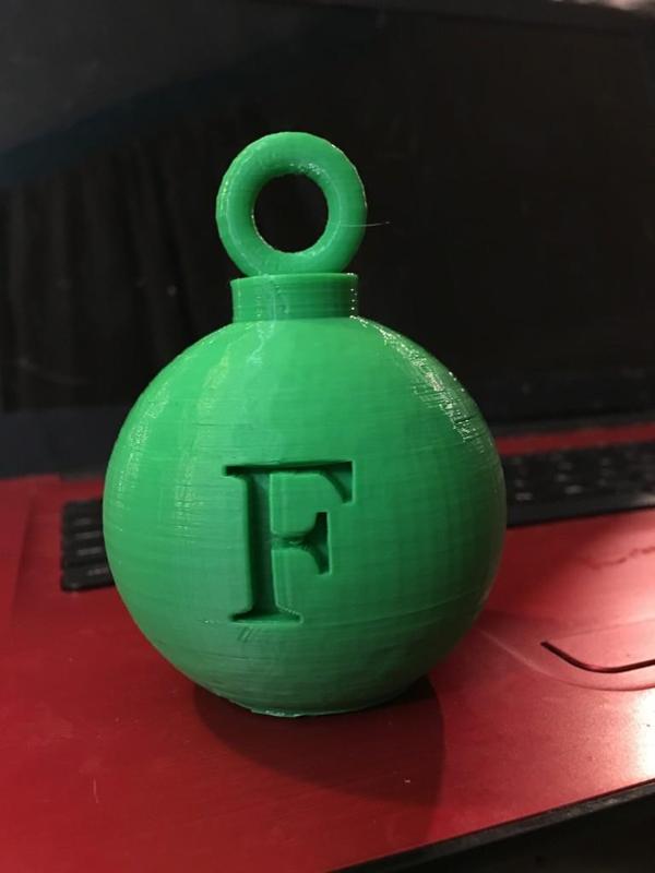 Fbomb ornament