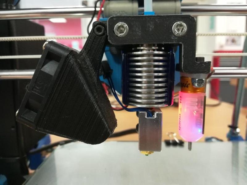 Prusa i3 Hephestos Bowden head V3 [E3D VOLCANO / BL TOUCH]