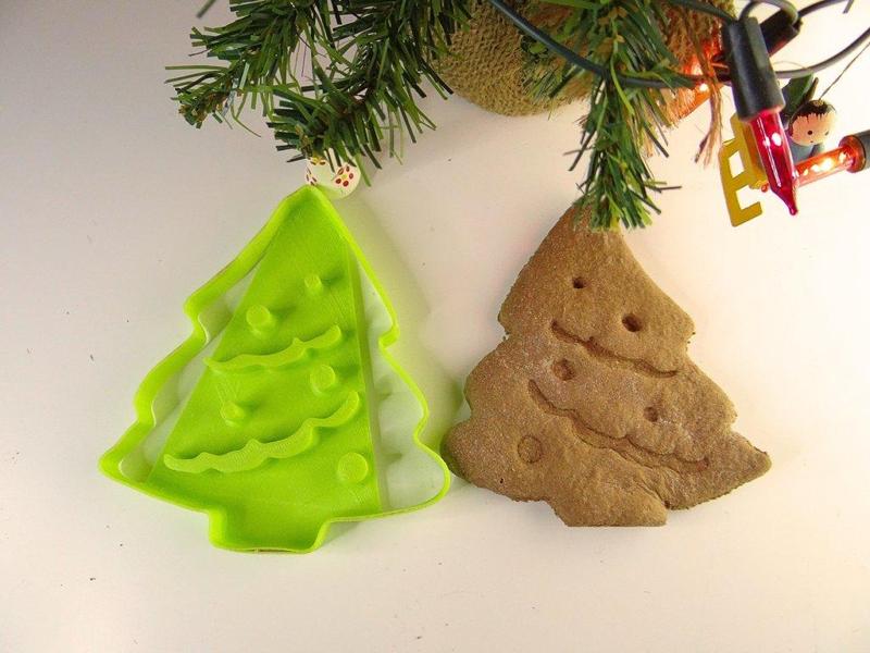 Christmas tree cookie cutter