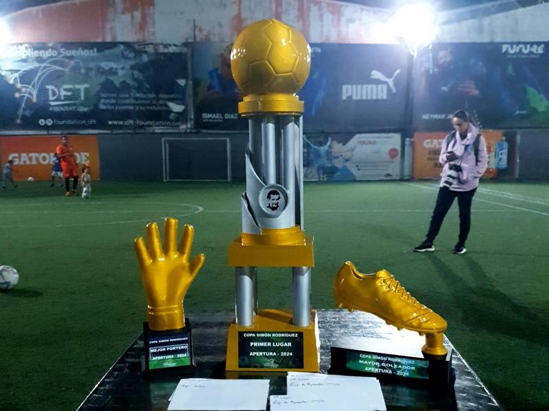 Soccer champion trophy