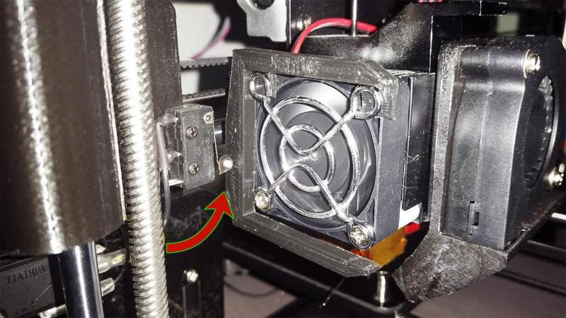 STOP X axis mount cooler
