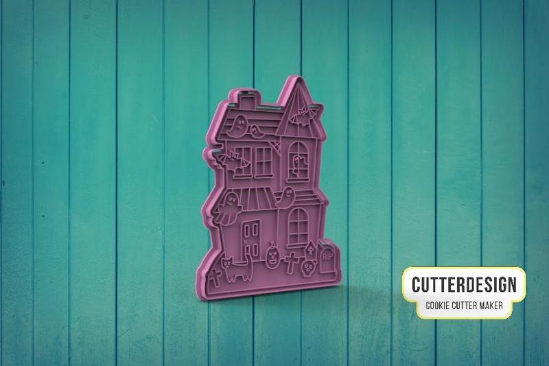 Haunted House Cookie Cutter