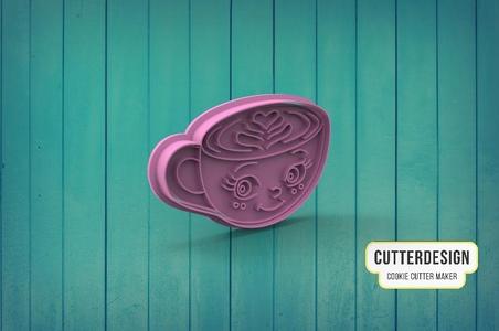 Ballerina Capuchina Cookie Cutter M4