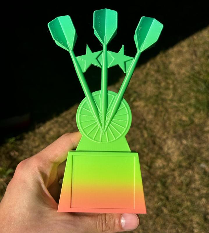 Darts Themed Trophy