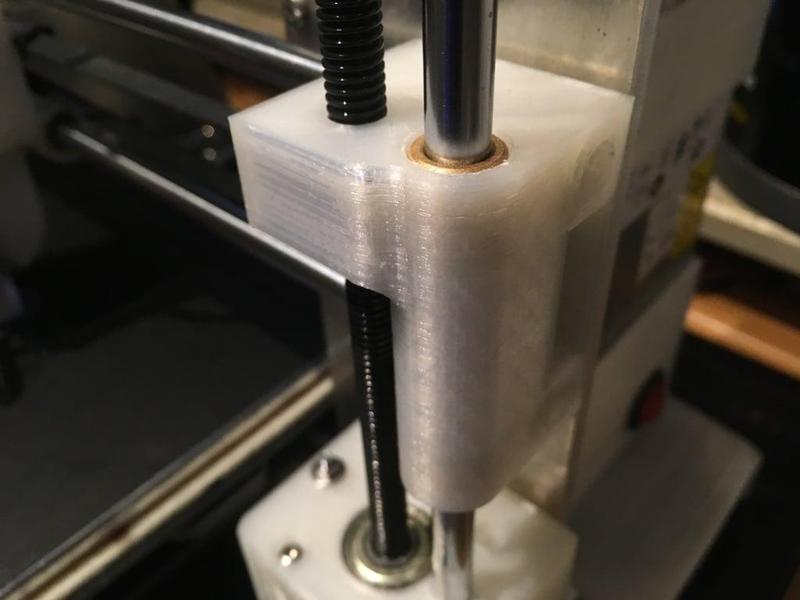 Prusa brass bearings and anti wobble