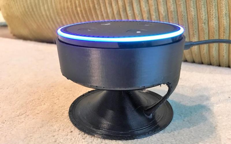 Floating echo dot Acoustic stand