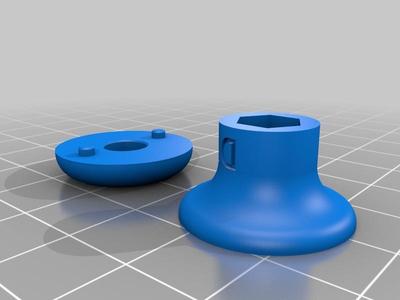 Anet A8 - Extruder Knob 2 Pieces :)