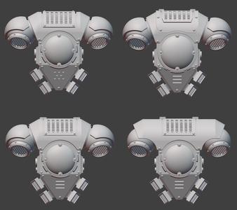 Upgraded Backpacks For Space Soldiers