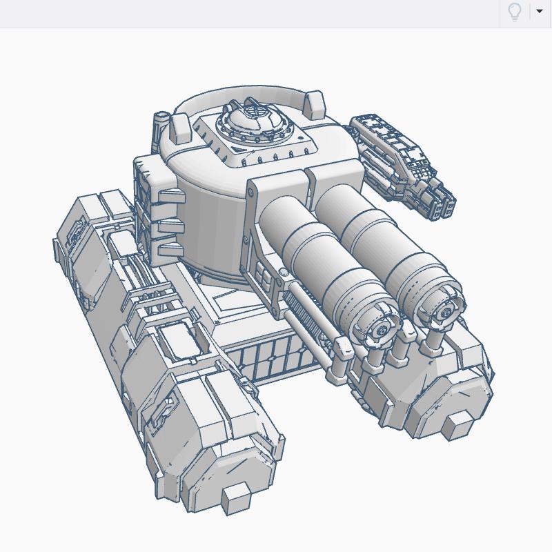 Heavy Predator Pulse Tank