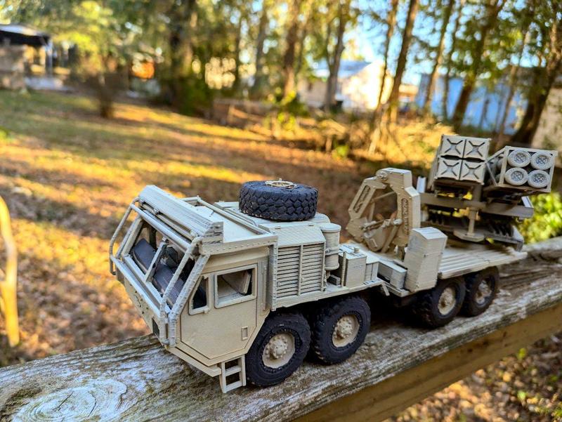 Israel IDF Lahav HEMTT MLRS