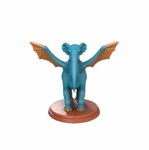 Flying Elephant - Rear Takeoff View