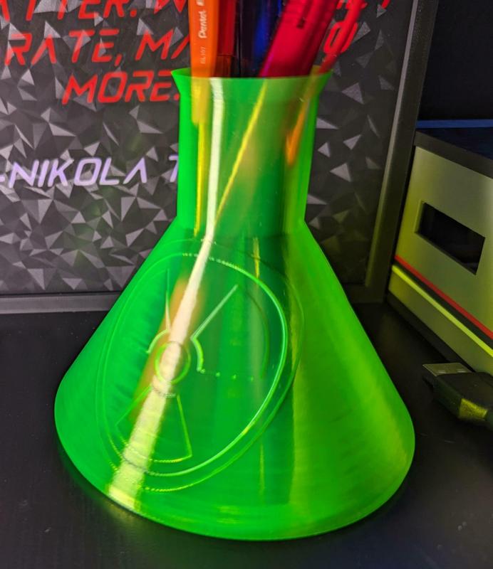 Radioactive Pen Holder/Desk Organizer