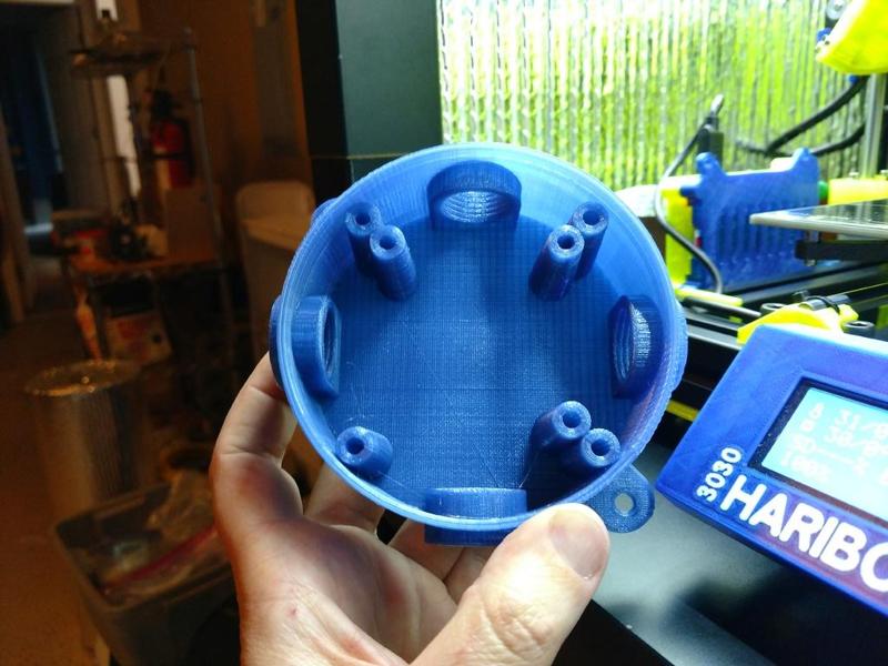 Four (4) Inch Round Electrical Junction Box