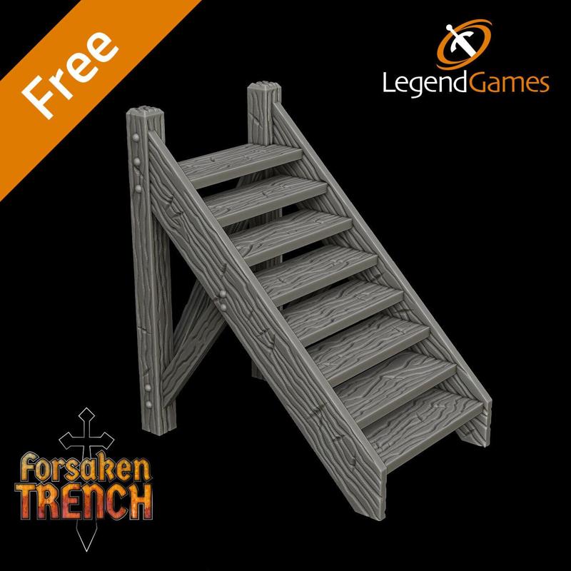 Wooden Steps - FREE - LegendGames