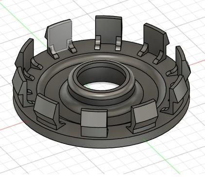 FLOATING CENTER CAP FOR BMW WHEELS