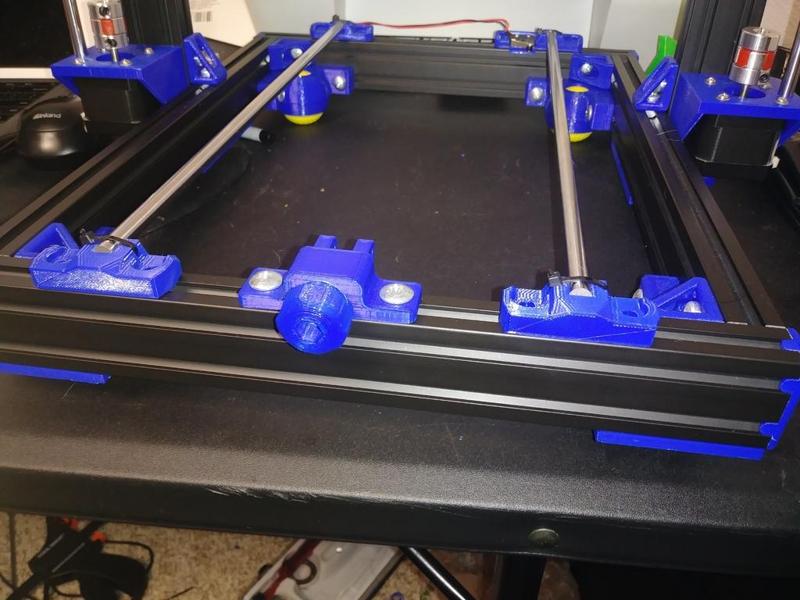 AM8 Y Rod Holders (Prusa I3 Bear Style)