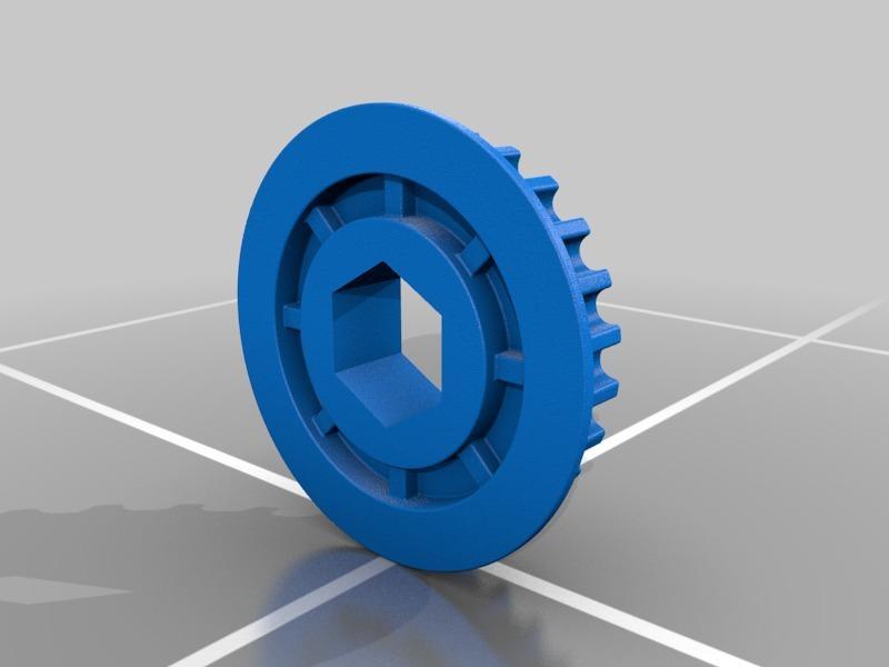 15mm Belt 24tooth timing belt pulley