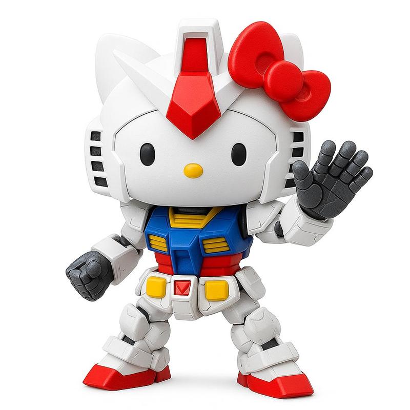 hello kitty gundam