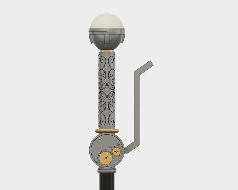 Professor Ozpin's Cane Topper - RWBY