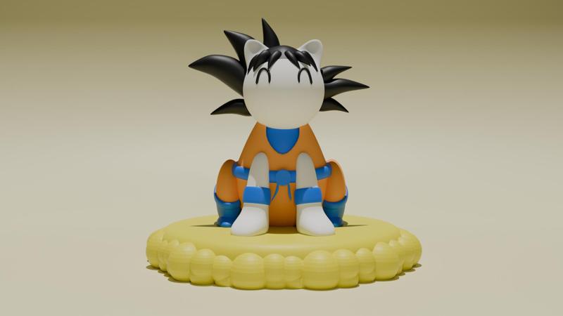 Goku Dragon Ball Cat Version