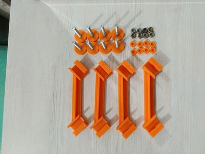 Set of clamps for gluing the aquarium (Angle clamps for gluing, making an aquarium.).