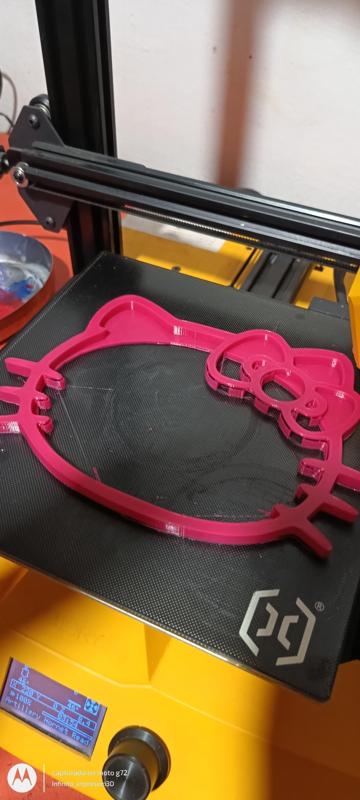 Hello Kitty Photo Frame or Mirror Holder