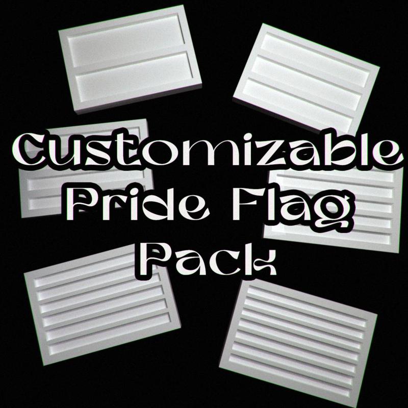 Customizable Pride Flag Pack