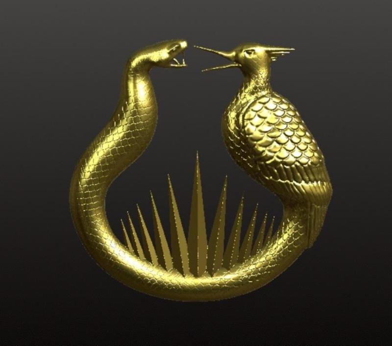 Hunger Games Sunrise On The Reaping Book Cover Flint Striker Badge Pin