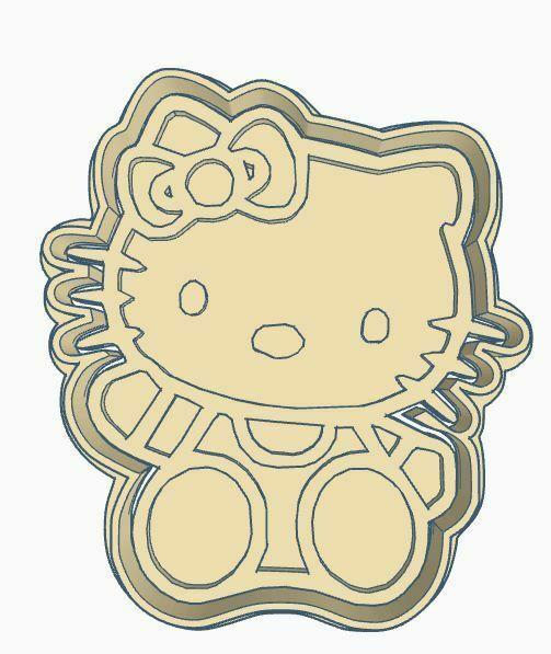 Sanrio Hello kitty cookie cutter