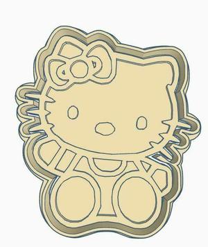 Sanrio Hello kitty cookie cutter