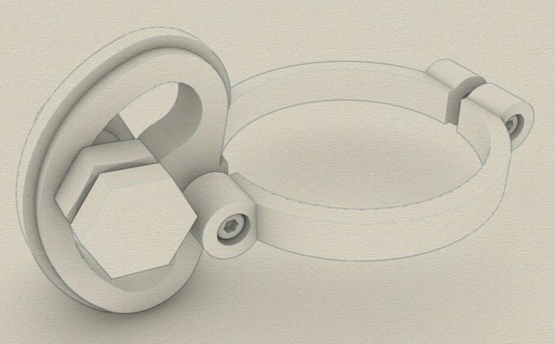 Speed sensor bracket YAMAHA MT-03 660cc