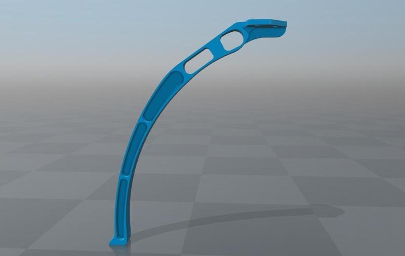 S500 quadcopter spare leg