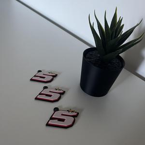 5 ZARCO (MOTOGP) KEYCHAIN