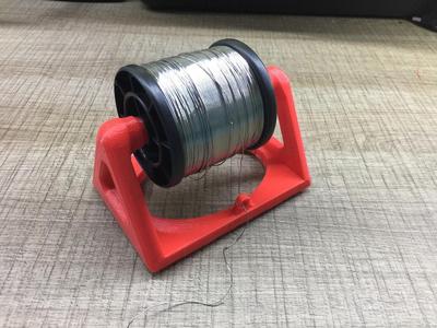 Custom Solder Spool Holder