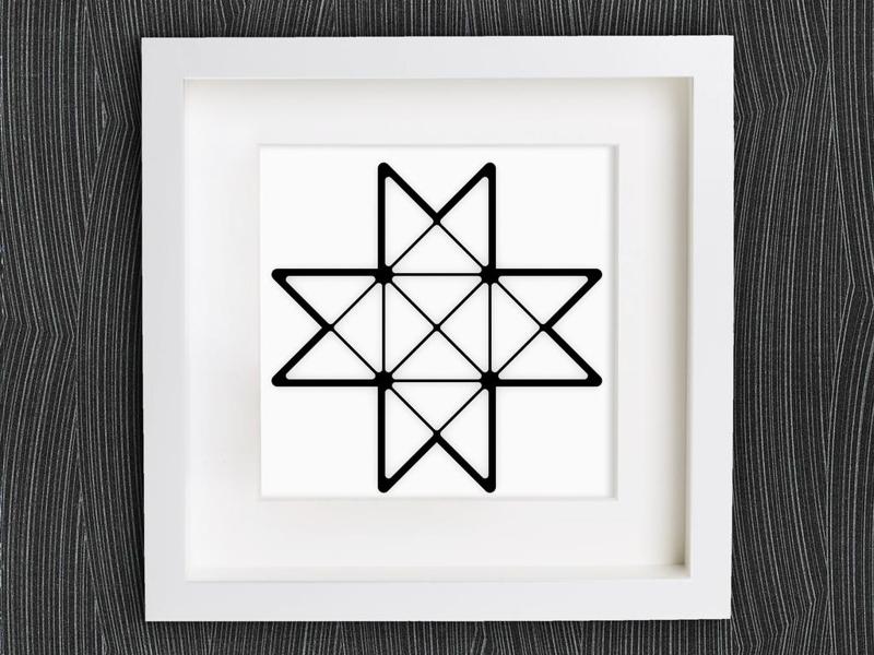 Customizable Origami Froebel Star