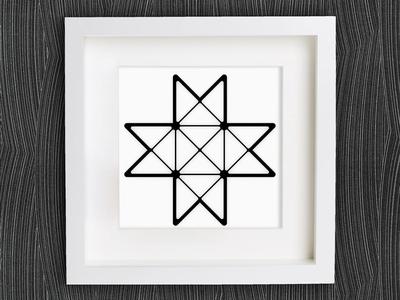 Customizable Origami Froebel Star