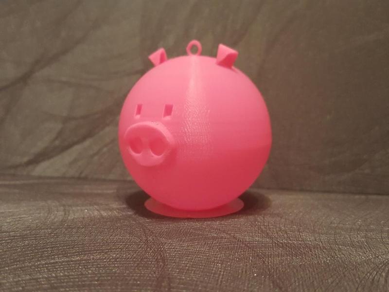Christmas bauble Pig