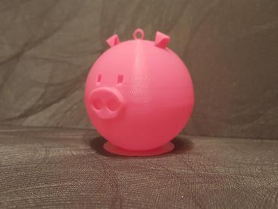 Christmas bauble Pig
