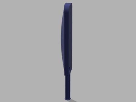 Cricket Bat Keychain