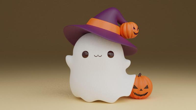 Halloween pumpkin soul