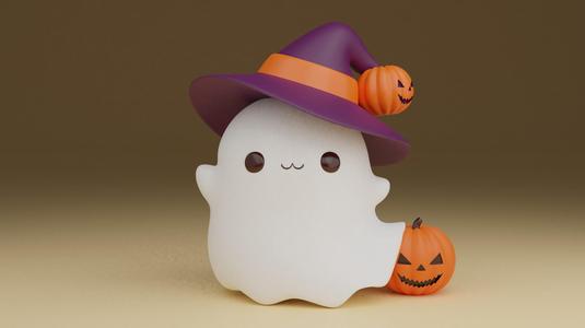 Halloween pumpkin soul