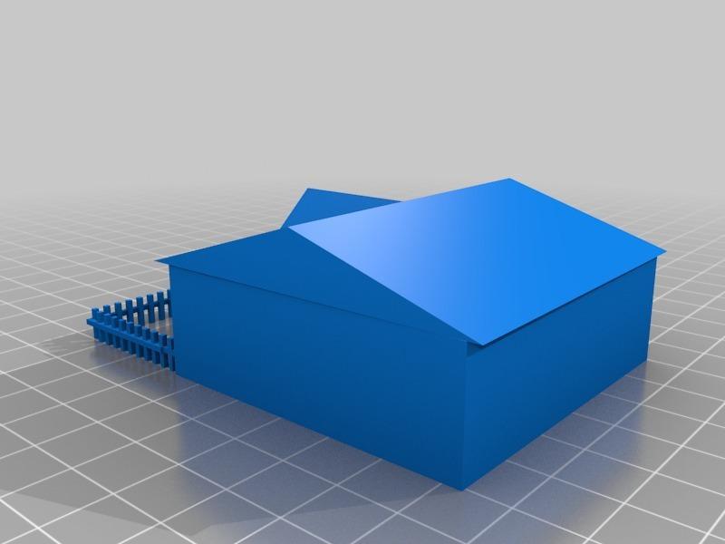 House with 4k 1000 tv with a toilet. 1 Bed, 1 Bath. For sale 1,000,000.99