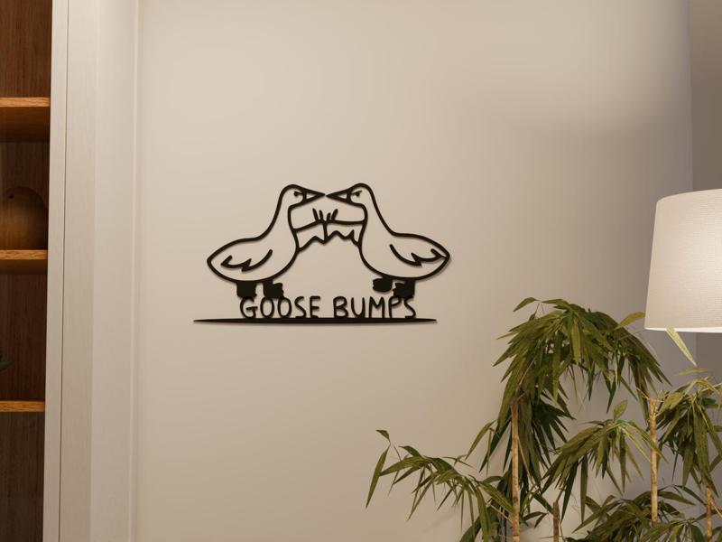 Goose Bumps Wall Art